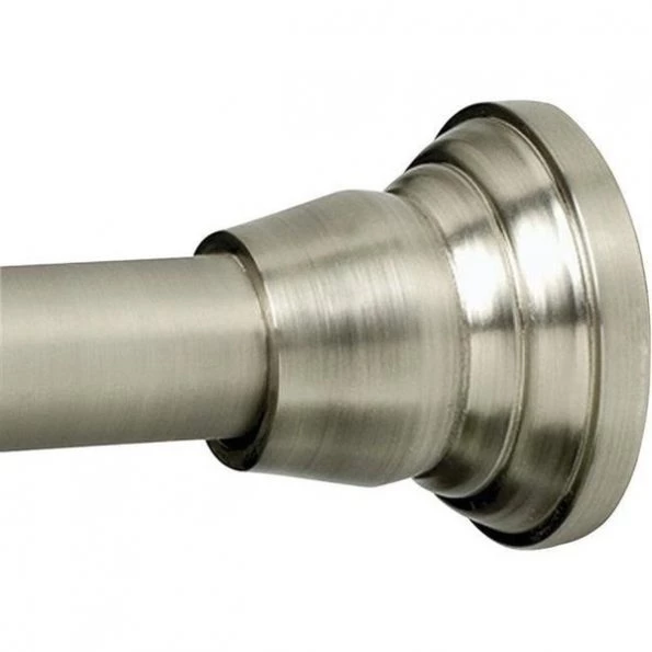 Zenith 3181294 72 in. Straight Shower Curtain Rod