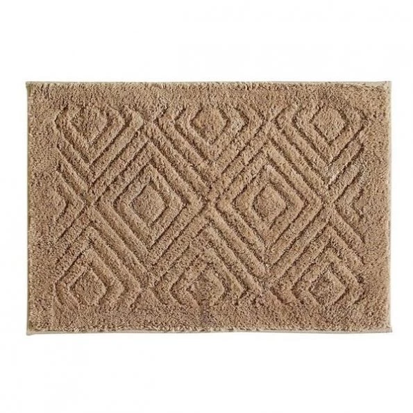 Better Trends 2PC2030BE Trier Bath Rug; Beige – 2 Piece