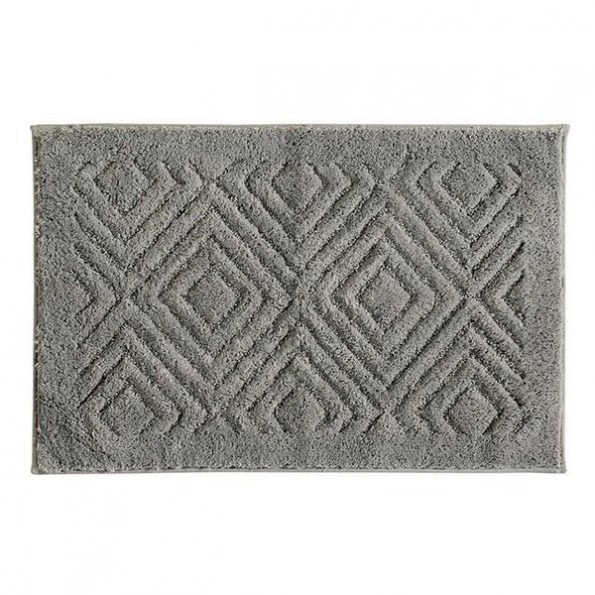 Better Trends 2PC2030GRY Trier Bath Rug; Grey - 2 Piece 1 Better Trends 2PC2030GRY Trier Bath Rug; Grey – 2 Piece