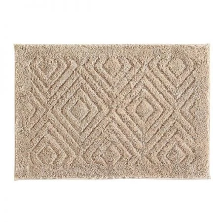 Better Trends 2PC2030LBG Trier Bath Rug; Light Beige - 2 Piece