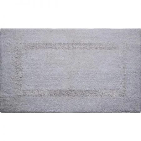 Better Trends BALU2440GR 24 x 40 in. Lux Reversible Bath Rug; Grey
