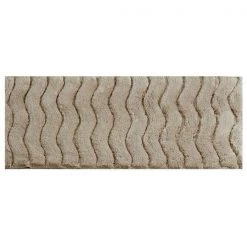 Better Trends BAIN2060RSA 20 x 60 in. Indulgence Bath Rug; Sand