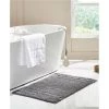 Olivia Gray RGE08334 24 x 36 in. Erin Cotton Bath Rug; Grey