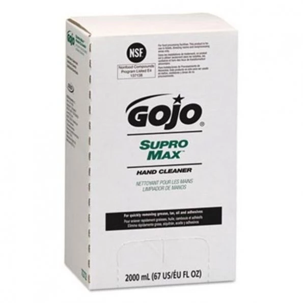 GOJO Industries 727204CT 2000 ml Supro Max Hand Cleaner; Pouch
