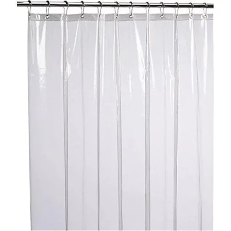 Comfortcreator 70 x 72 in. PEVA Light Weight Shower Liner; Clear