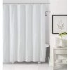 Zenna Home 272350 70 x 72 in. PEVA Light Weight Shower Liner; White