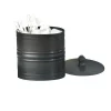 NuSteel BG1H Bogart Cotton Swab & Cotton Container Oil Rubbed Bronze