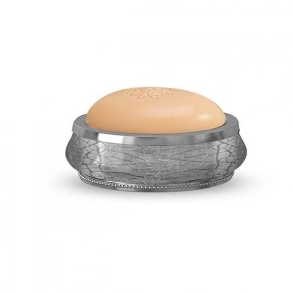 NuSteel REG3H Regal Glass & Metal Soap Dish 1 NuSteel REG3H Regal Glass & Metal Soap Dish