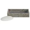 NuSteel RUS3H Rustic Stone Antique Soap Dish