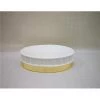 NuSteel PAN3H Panache Ceramic & Gold Soap Dish