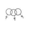 Keeney Manufacturing KN85203 Curtain Ring Clips Pewter