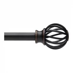 246584-871 48 x 88 in. Coppola Curtain Rod Bronze