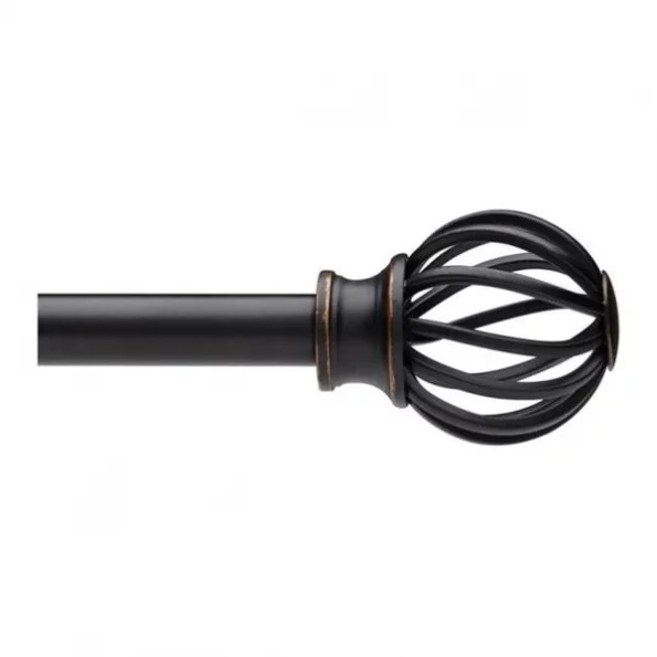 246584-871 48 x 88 in. Coppola Curtain Rod Bronze