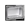 AJW UX80-SF Satin Soap Dish - Recessed