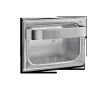 AJW UX83-SF Satin Soap Dish With Wash Cloth Bar And Mounting Holes- Recessed