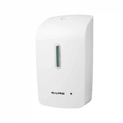 Alpine Corporation Alpine 421-WHI Automatic Wall Mounted Liquid Soap Dispenser; White