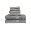 Baltic Linen 0353163230 Egyptian Majestic Heavy Weight Cotton 6 Piece Towel Set - Ice Grey