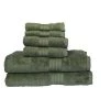 Baltic Linen 0353163240 Egyptian Majestic Heavy Weight Cotton 6 Piece Towel Set - Moss Green