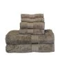 Baltic Linen 0353163270 Egyptian Majestic Heavy Weight Cotton 6 Piece Towel Set - SandStone