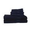 Baltic Linen 0353163430 Signet Ultra Absorbant 100 Percent Cotton 6 Piece Towel Set - Navy