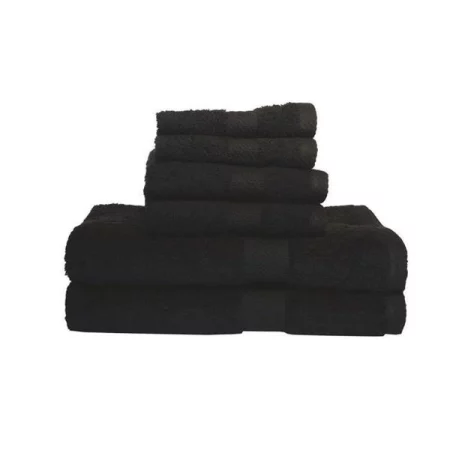Baltic Linen 0353163440 Signet Ultra Absorbant 100 Percent Cotton 6 Piece Towel Set - Onyx