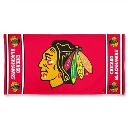 Mcarthur Towels & Sports Chicago Blackhawks Towel 30x60 Beach Style