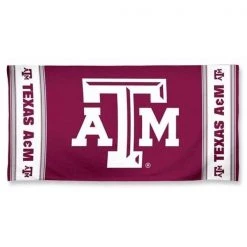 Texas A&M Aggies Towel 30×60 Beach Style