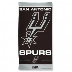 San Antonio Spurs Towel 30×60 Beach Style
