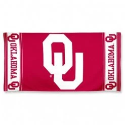 Oklahoma Sooners Towel 30×60 Beach Style