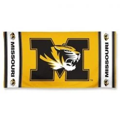 Missouri Tigers Towel 30×60 Beach Style
