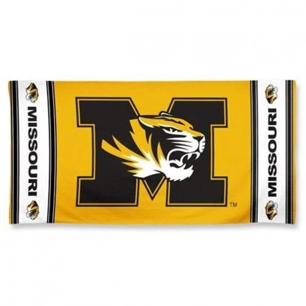 Missouri Tigers Towel 30×60 Beach Style