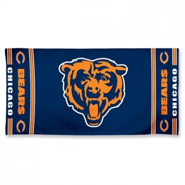 Chicago Bears Towel 30×60 Beach Style