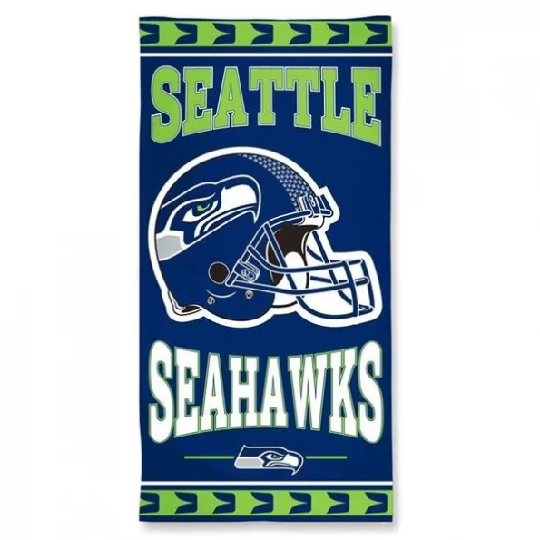 Caseys Seattle Seahawks Towel 30x60 Beach Style 1 Seattle Seahawks Towel 30×60 Beach Style
