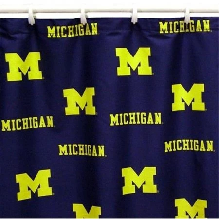 College Covers MICSC Michigan Printed Shower Curtain Cover 70 in. X 72 in.