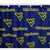 College Covers WVASC West Virginia Printed Shower Curtain Cover 70 in. X 72 in.