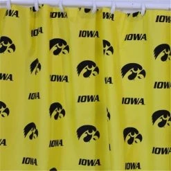 Comfy Feet IOWSC Iowa Printed Shower Curtain Cover 70 in. X 72 in.