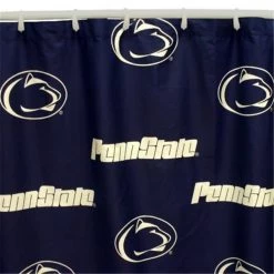 Comfy Feet PSUSC Penn State Printed Shower Curtain Cover 70 in. X 72 in.