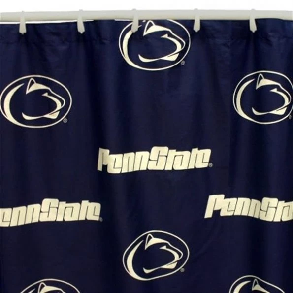 Comfy Feet PSUSC Penn State Printed Shower Curtain Cover 70 in. X 72 in.
