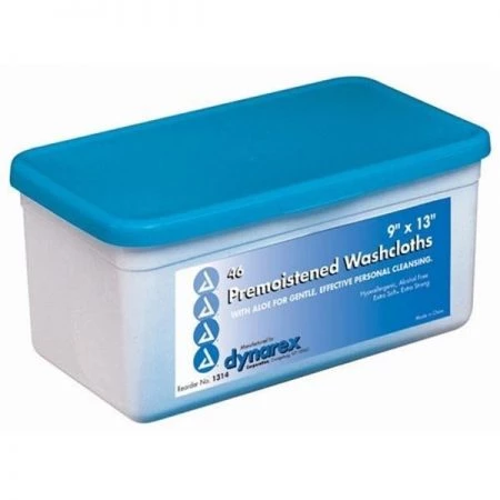 Complete Medical Supplies Washcloths - Premoistened And Disposable Tub / 46 - 3039