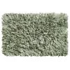 Carnation Home Fashions BM-M6L-49 21 x 34 in. Paper Shag Cotton & Polyester Blend Bath Mat; Spa Blue
