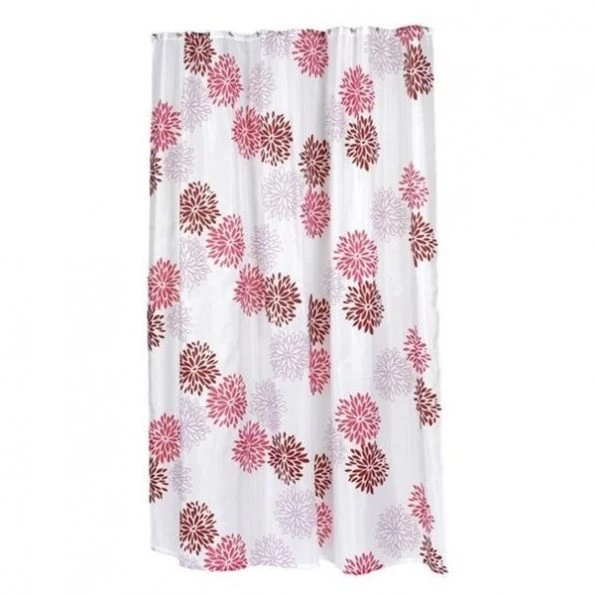 FSCXL-96-EMA 70 x 96 in. Emma Extra Long Fabric Shower Curtain; Multi Color