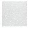 Carnation Home Fashions TM-ROC-ST-21 21 x 21 in. Stall Pebbles Vinyl Bath Mat; White