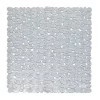 Carnation Home Fashions TM-ROC-ST-26 21 x 21 in. Stall Pebbles Vinyl Bath Mat; Clear
