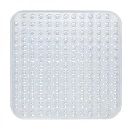 Carnation Home Fashions TM-ST-26 21 x 21 in. Stall Bubble Look Vinyl Bath Mat; Clear