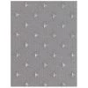 Carnation Home Fashions FSC-L-44 Lauren Dobby Fabric Shower Curtain - Linen