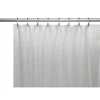 Carnation Home Fashions USC-4-10 4 Gauge Vinyl Shower Curtain Liner; Frosty Clear