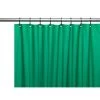 Carnation Home Fashions USC-8-91 8-gauge Anti Mildew Shower Curtain Liner; Emerald