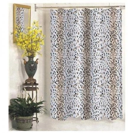 Carnation Home Fashions FSCXW-HAL 108" x 72" Hailey 100% Polyester Shower Curtain