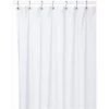 Carnation Home Fashions SC-108W-26 72" x 108" Wide Extra Wide Vinyl Shower Curtain - Clear