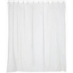 Carnation Home Fashions SC-78L-15 72" x 78" Vinyl Shower Curtain Liner – Bone